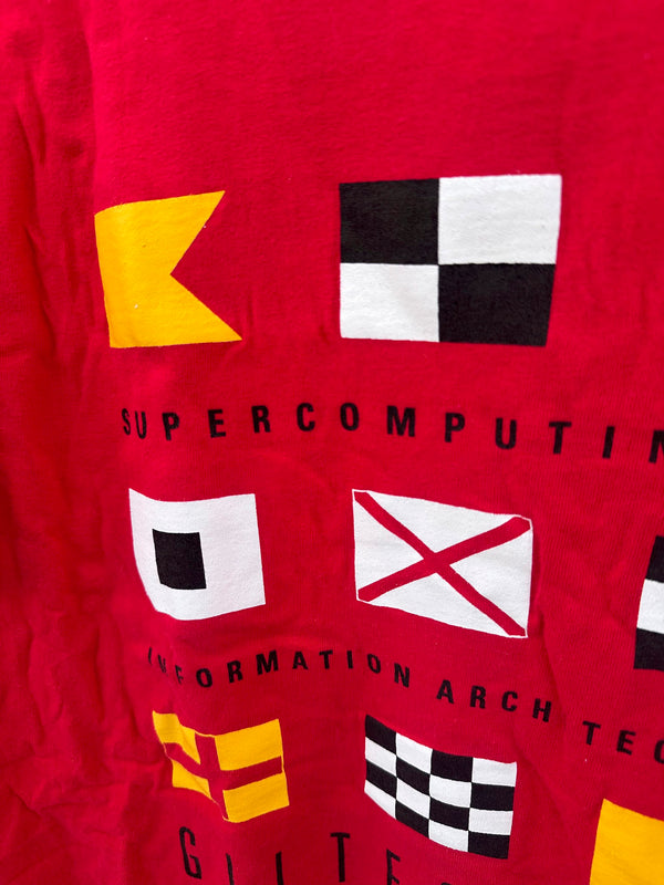 Red Supercomputing Information Architecture T-shirt