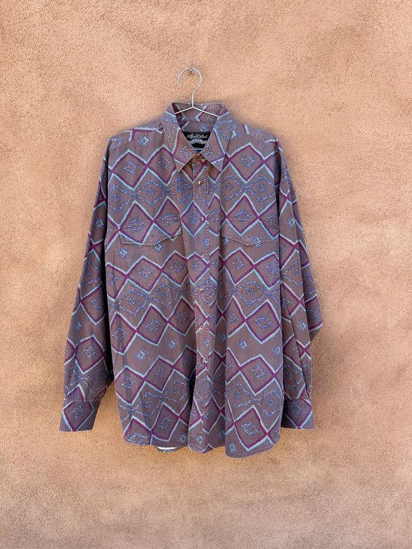 All Over Print Larry Mahan Rodeo Shirt - XL