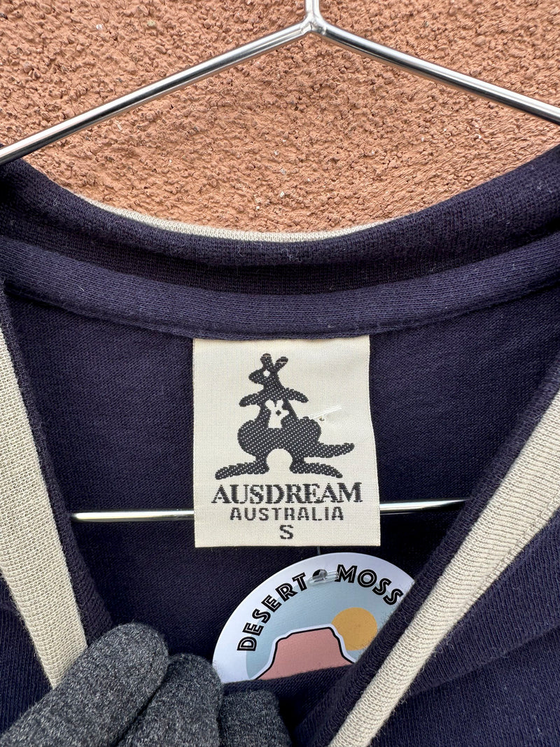 Embroidered Kangaroo & Koala Australia T-shirt