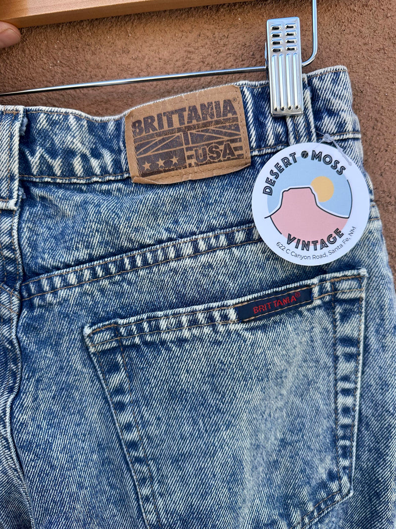 Brittania USA Acid Wash Jeans w: 30