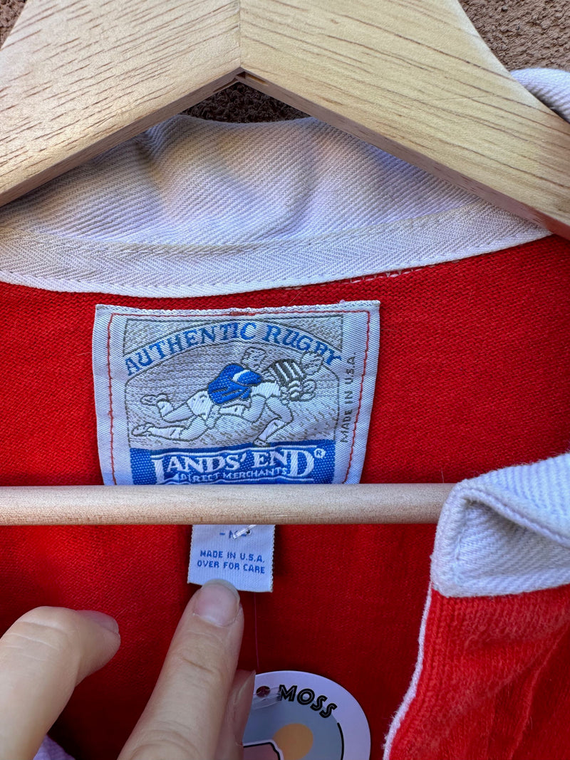 1980's Lands' End Rugby Shirt