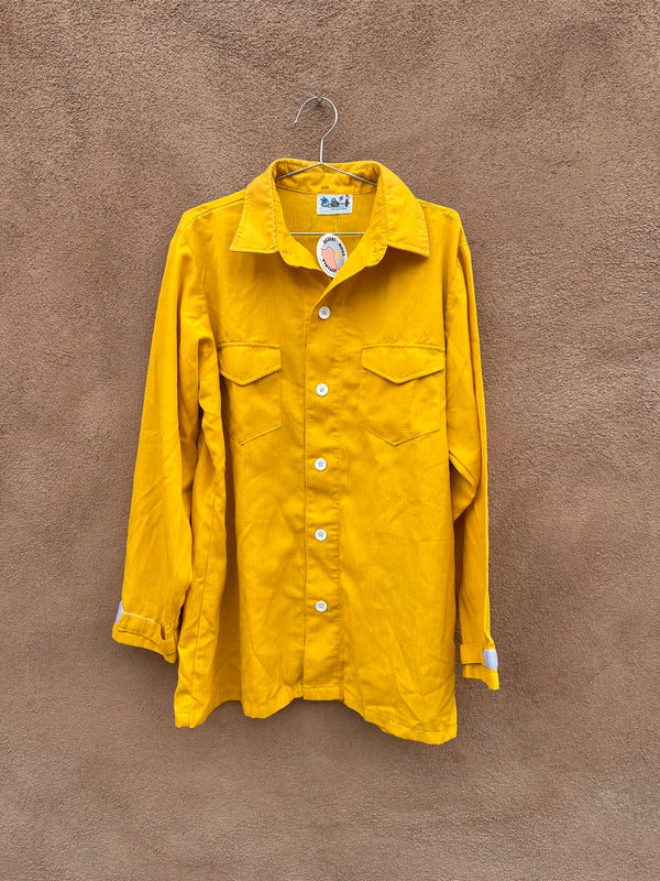 80's Yellow Workwear Shirt