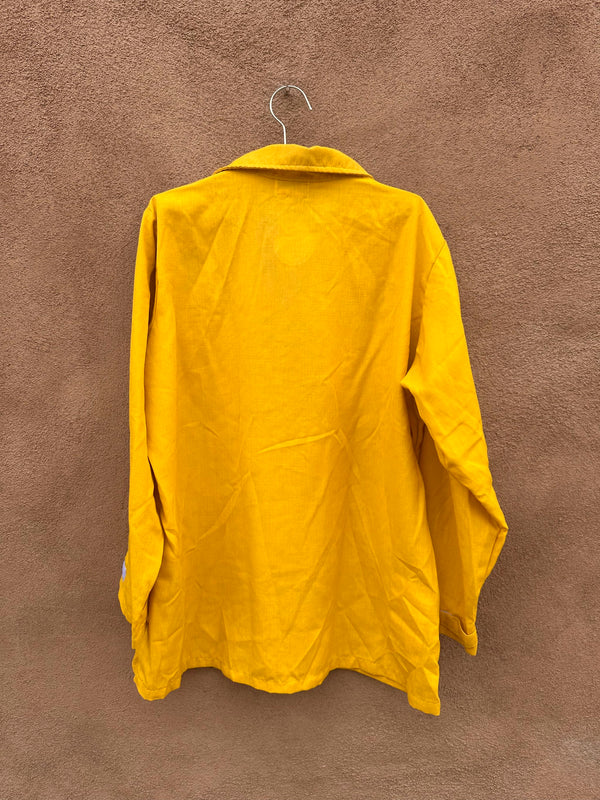 80's Yellow Workwear Shirt