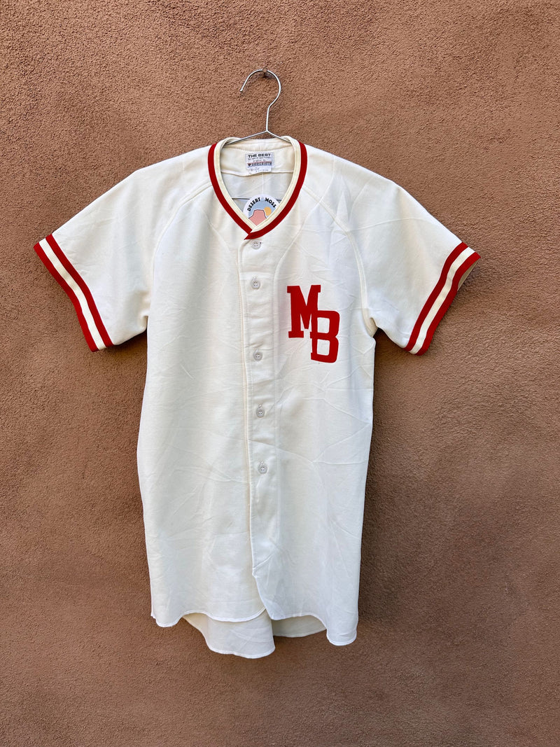 Montgomery Blair Blazers 70's Baseball Jersey - as is