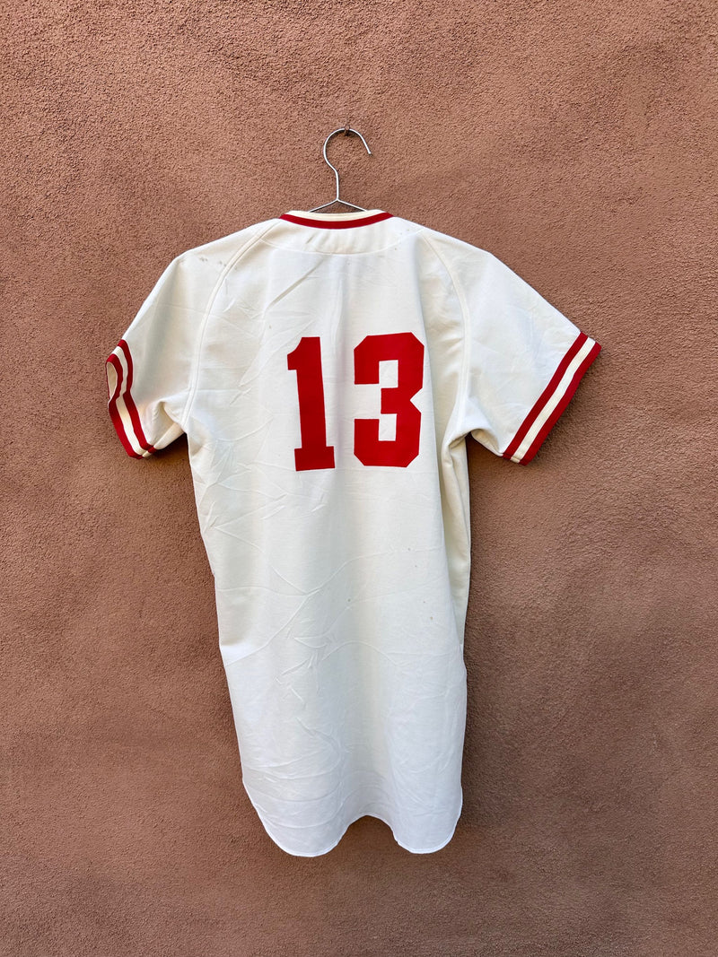 Montgomery Blair Blazers 70's Baseball Jersey - as is