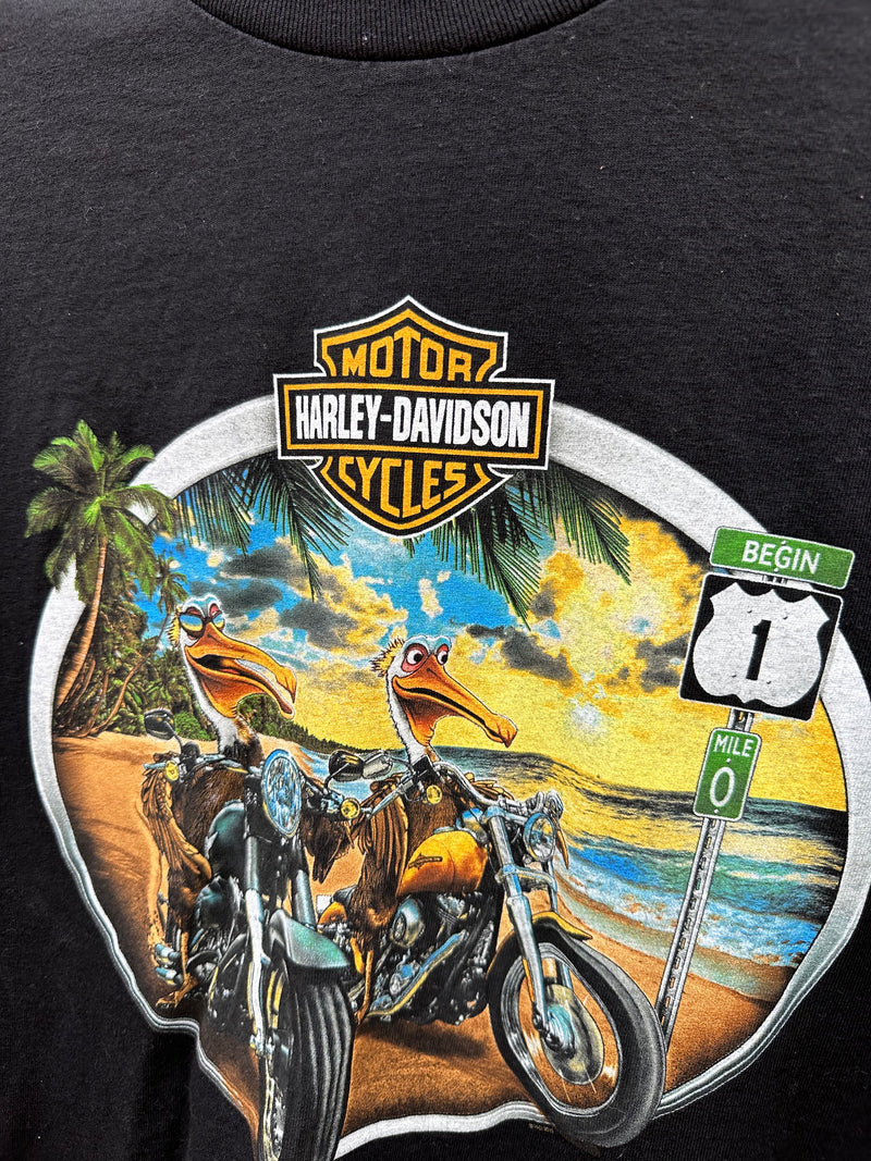 Peterson's Key West Harley Davidson Florida T-shirt