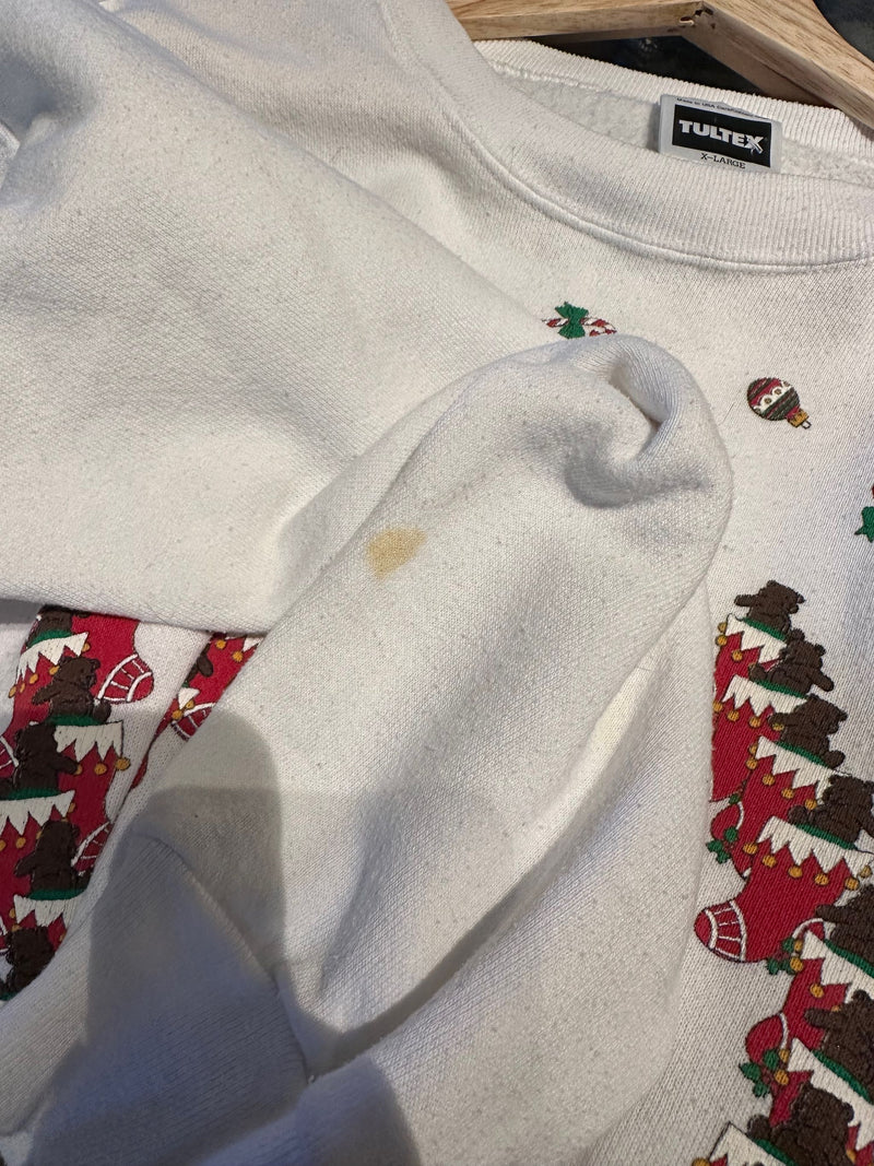 Teddy Bear Joy Holiday Sweatshirt