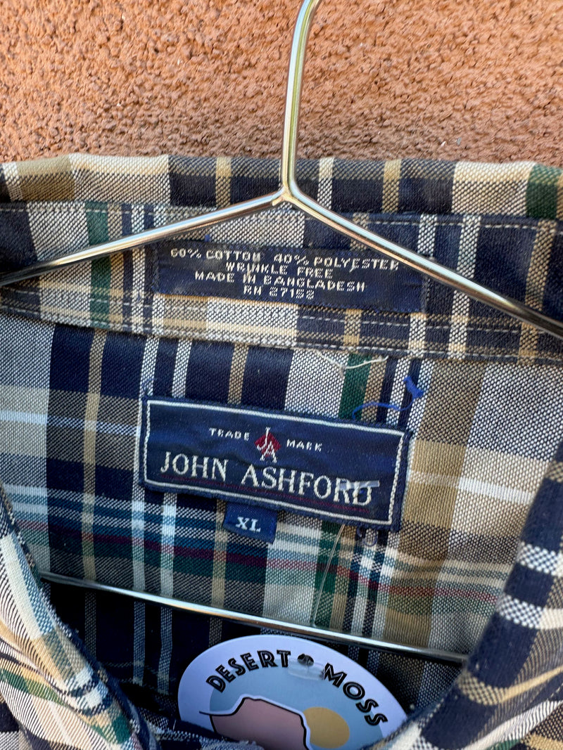 Trade Mark John Ashford Plaid Shirt