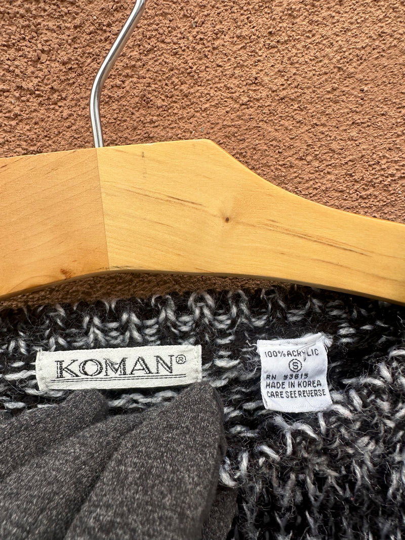 Koman Acrylic 90's Sweater