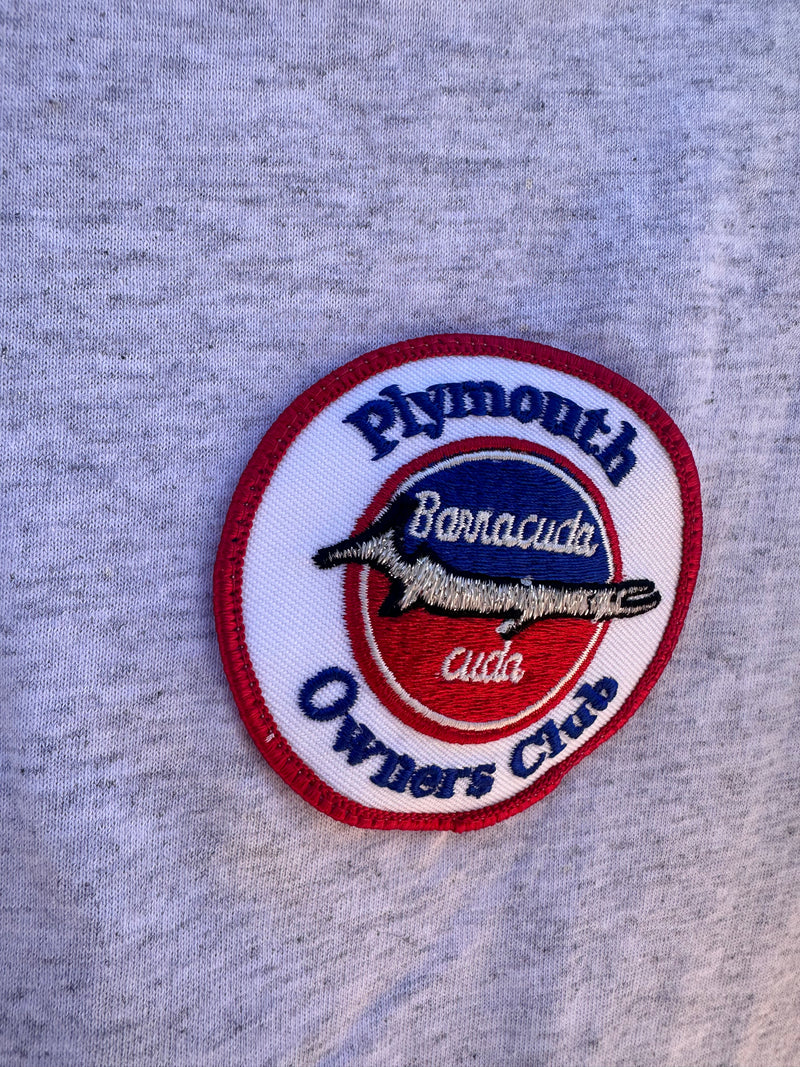 Plymouth Barracuda Owners Club T-shirt