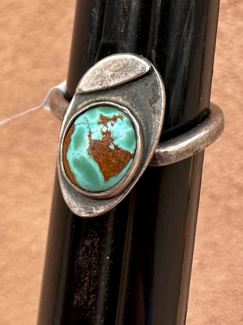 Artistic Turquoise Sterling Silver Ring