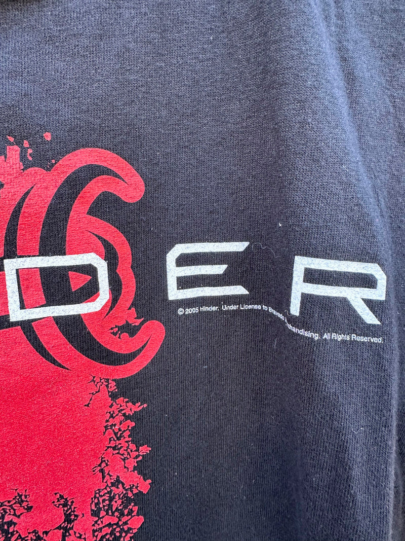 2005 Hinder Band T-shirt