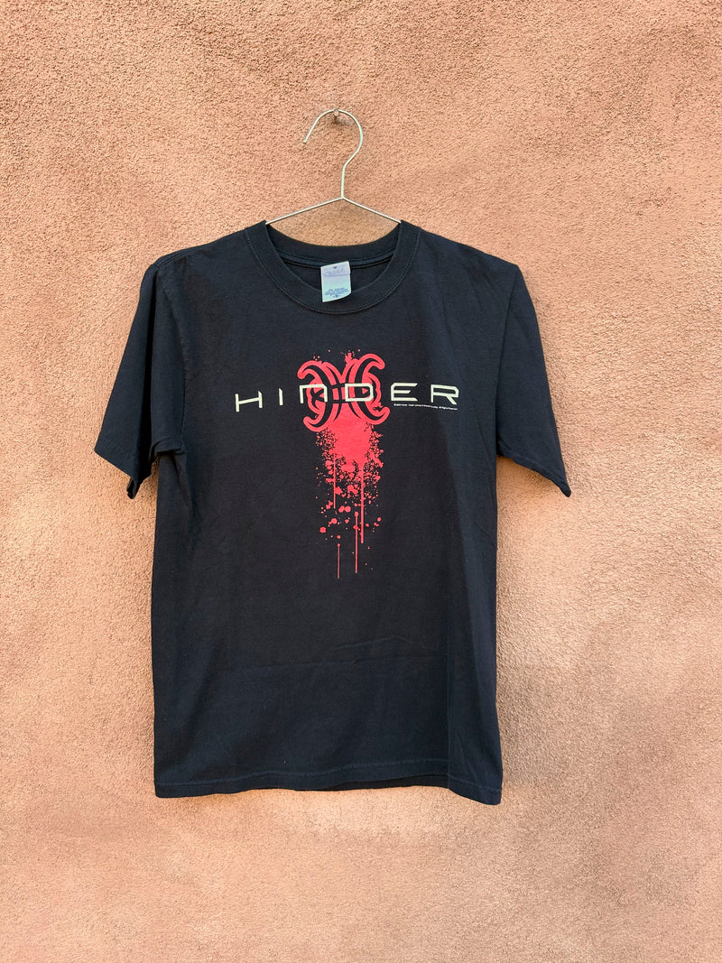 2005 Hinder Band T-shirt