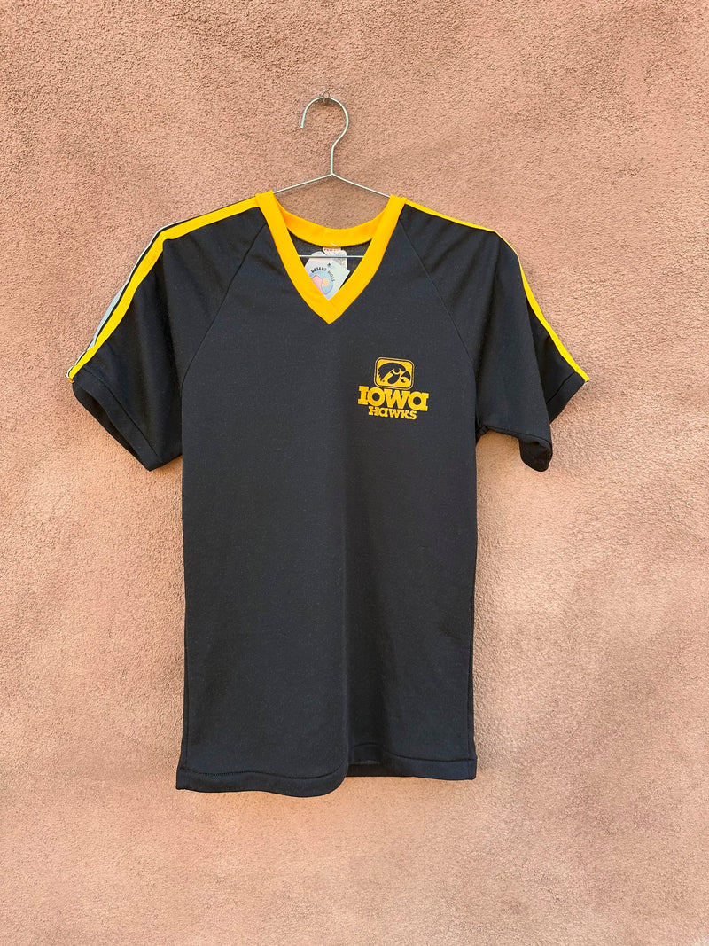 1970's Iowa Hawkeyes V-neck Tee