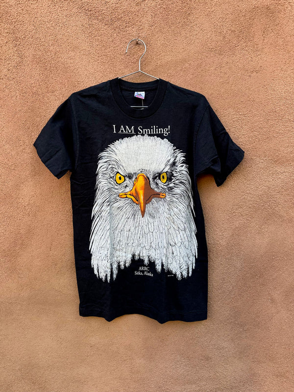 I AM Smiling Bald Eagle Tee