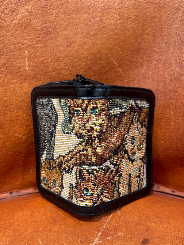 Cat Tapestry Wallet