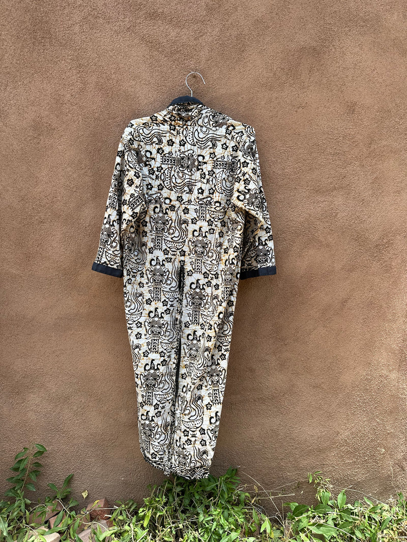 True Batik Indonesian Cotton Robe