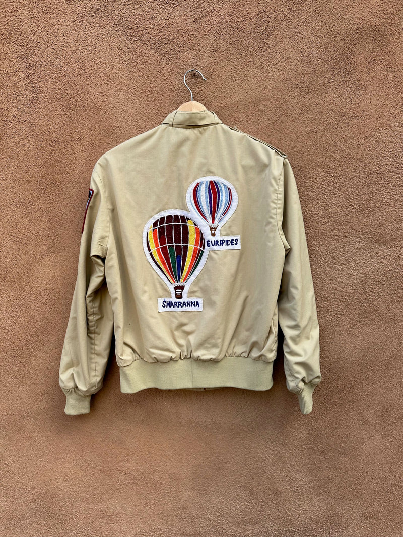 King Louie Tan Pro Fit Ballooning Jacket - Euripides