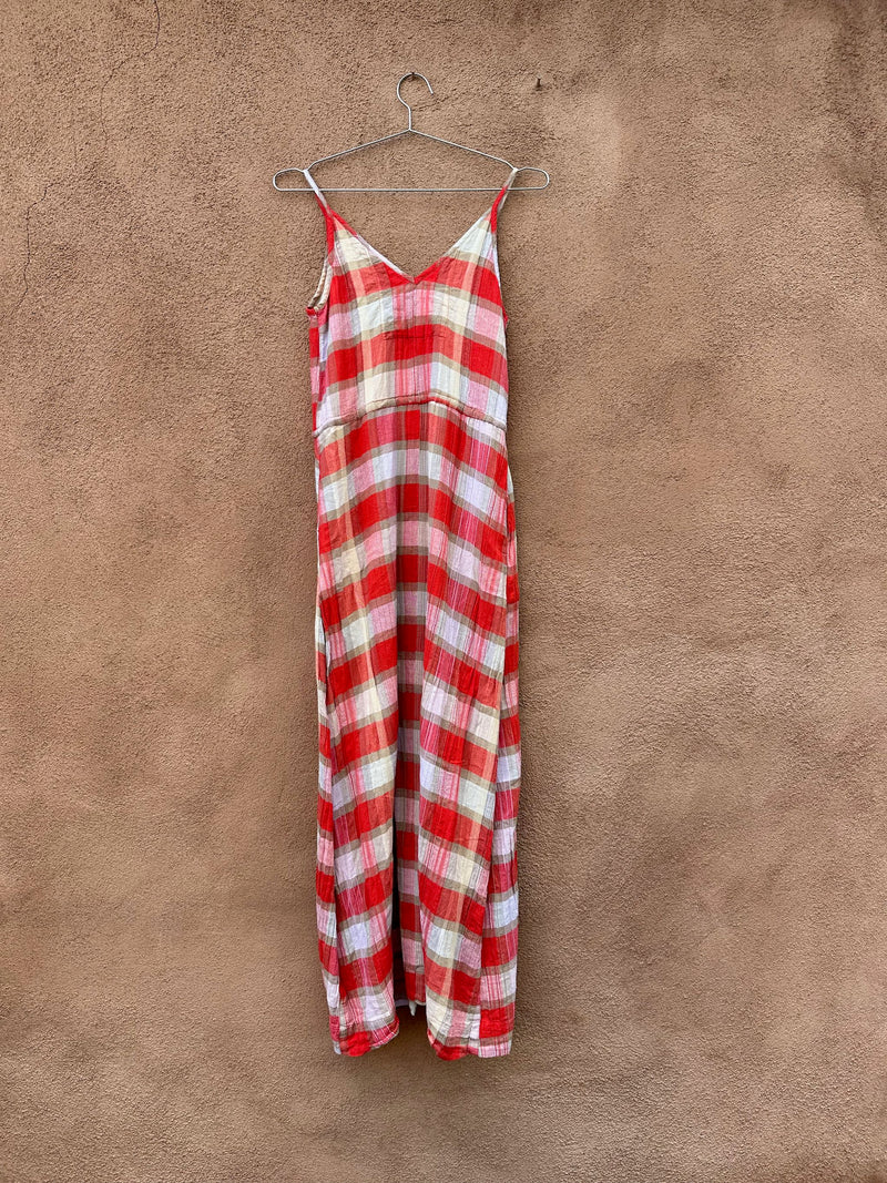 Ace & Jig Plaid Summer Dress