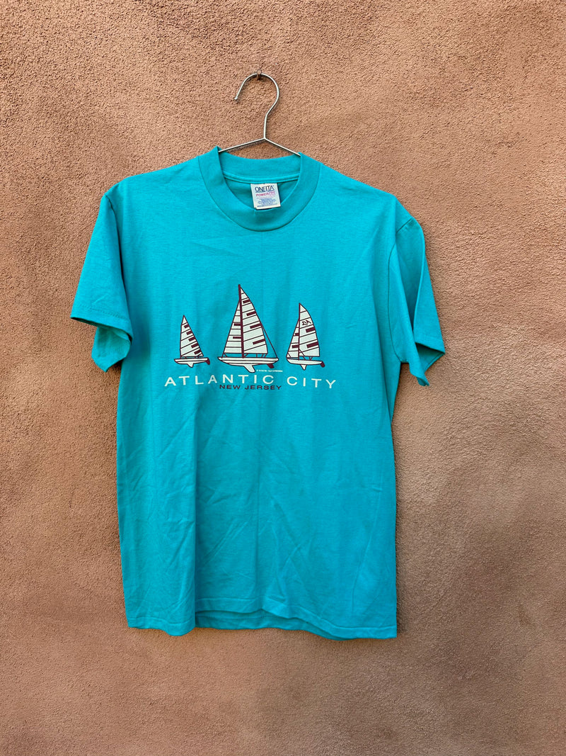 Atlantic City New Jersey Sailboat T-shirt