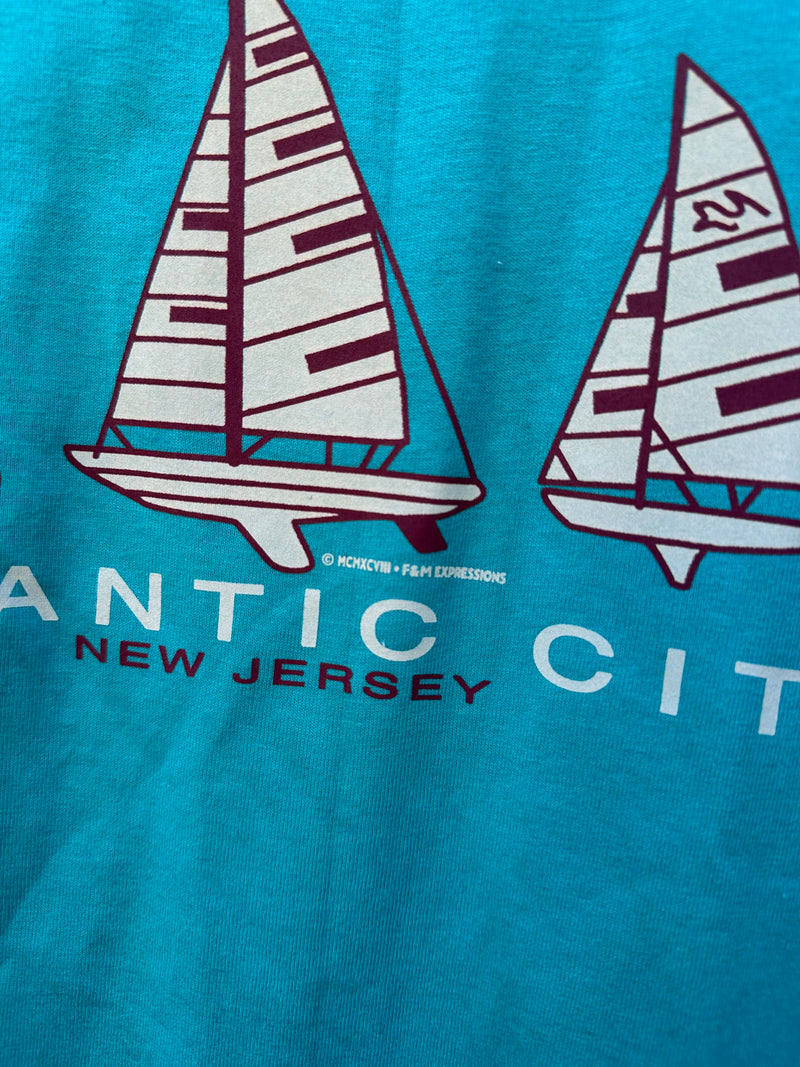 Atlantic City New Jersey Sailboat T-shirt