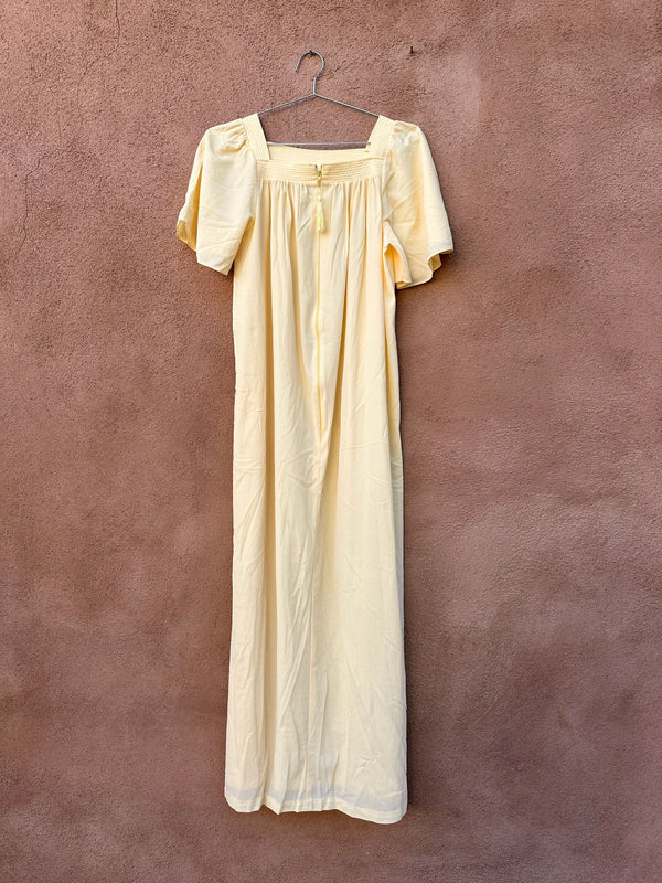 1960's Sears Yellow House Dress