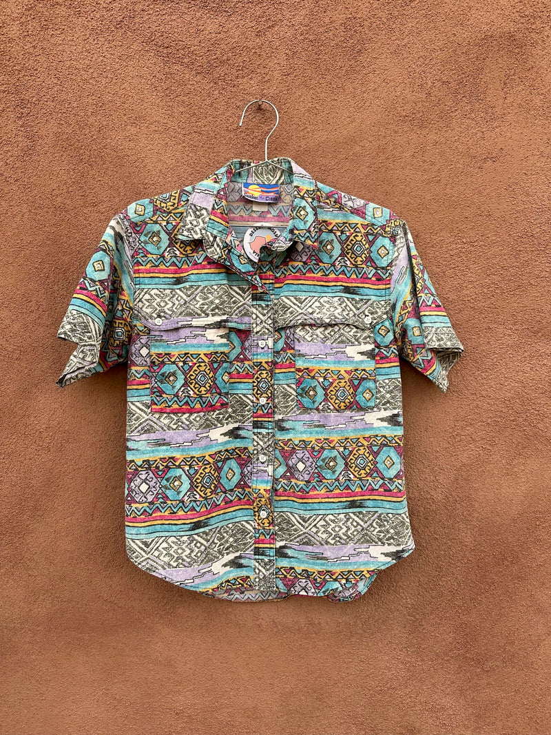 Cricket by the Creek Southwestern Batik Blouse