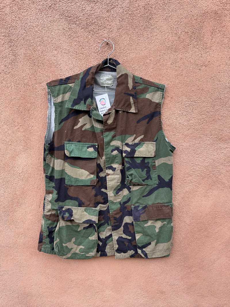 Jacket Sleeveless Camouflage - Blender Market