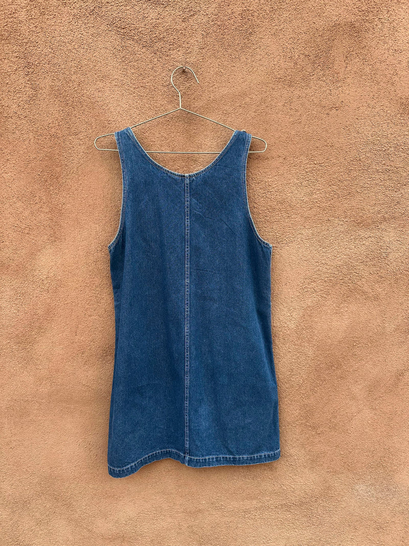 Mickey Unlimited Jerry Leigh Denim Overall Dress