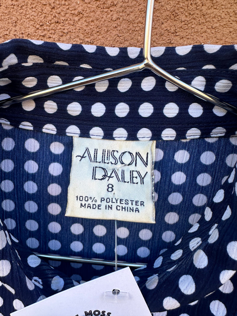 Allison Daley Polka Dot Blouse