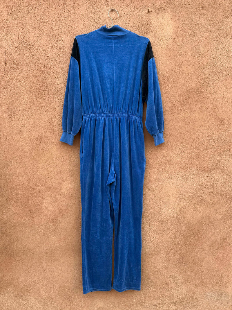 1980's Beth Michaels Terry Jumpsuit - Made in USA