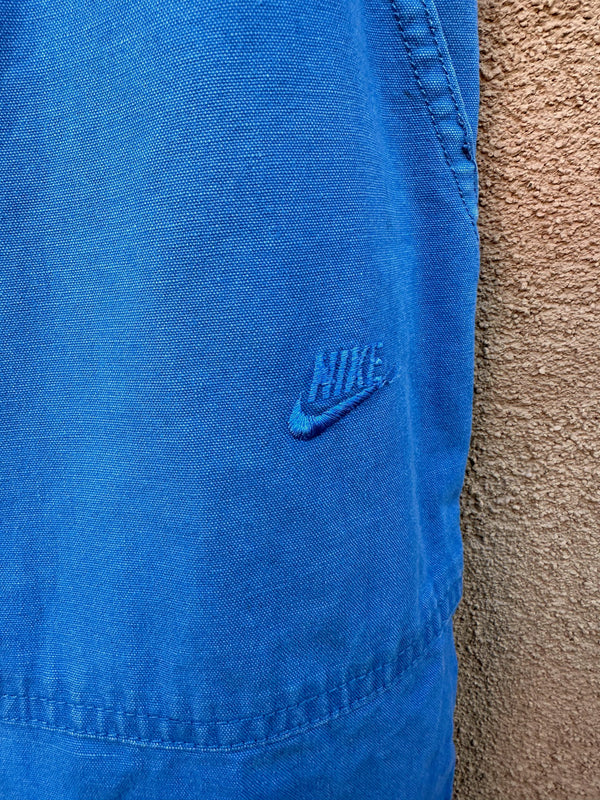 Early 1980's Nike Blue Slacks - Made in Hong Kong