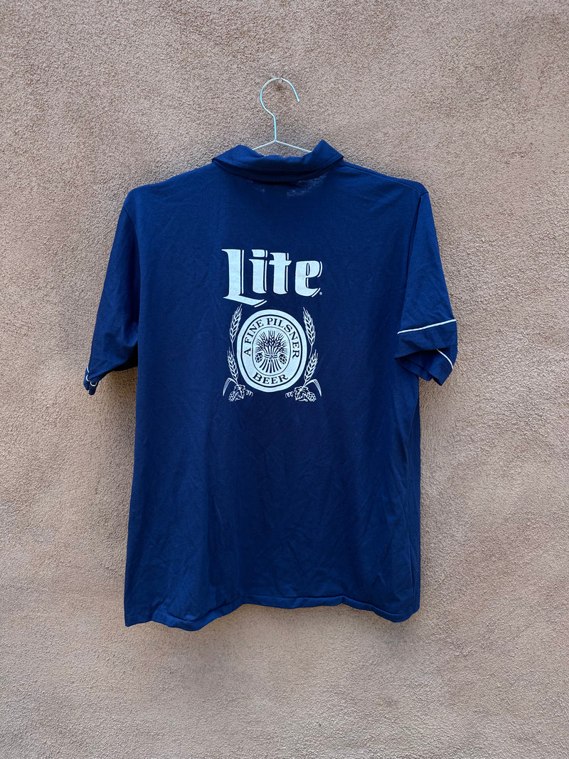 1960's "Tony" Hilton Athletic Apparel Miller Lite Bowling Shirt