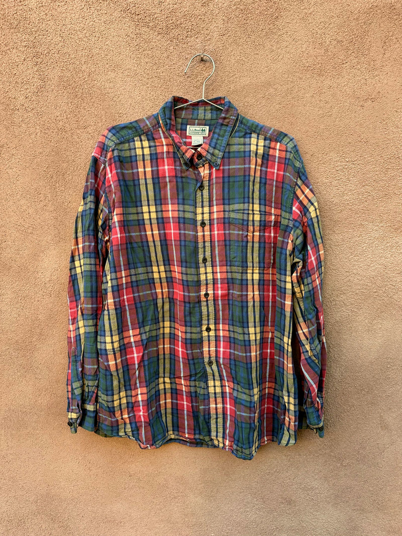 Fall Ready L.L. Bean Plaid Shirt