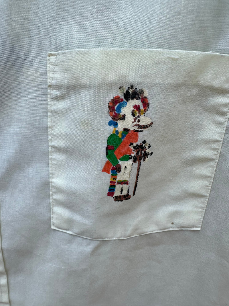 Craze Hand Painted Kachina Shirt