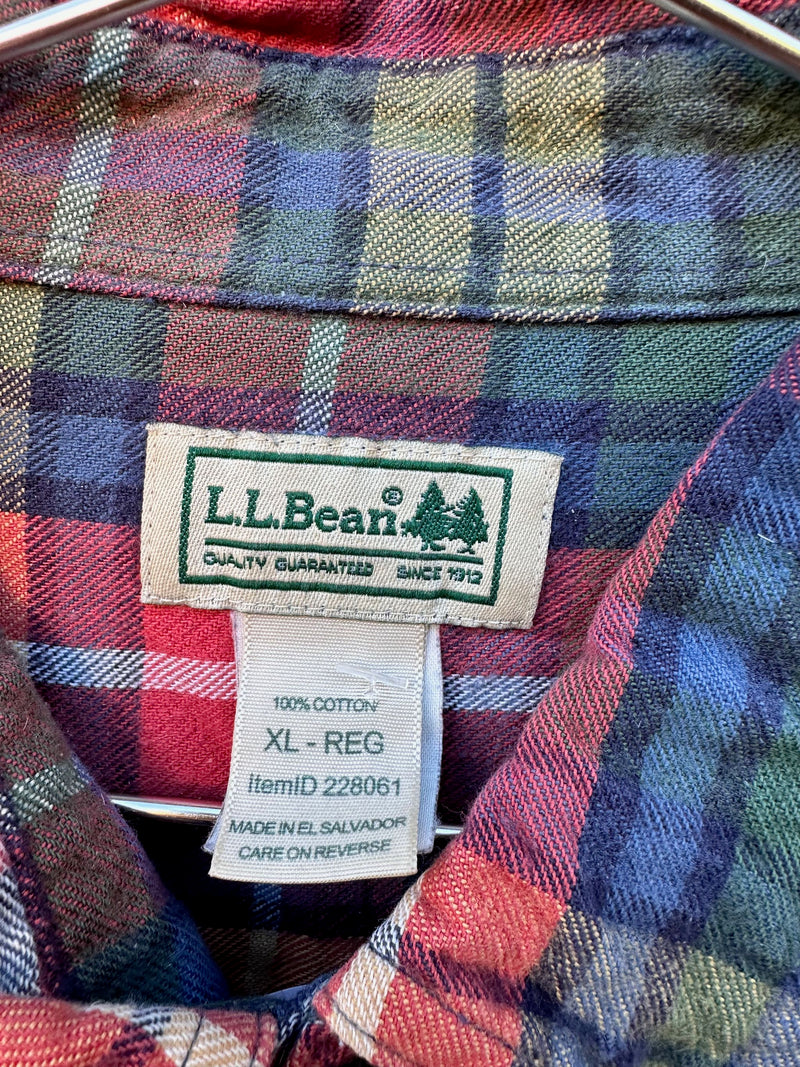 Fall Ready L.L. Bean Plaid Shirt