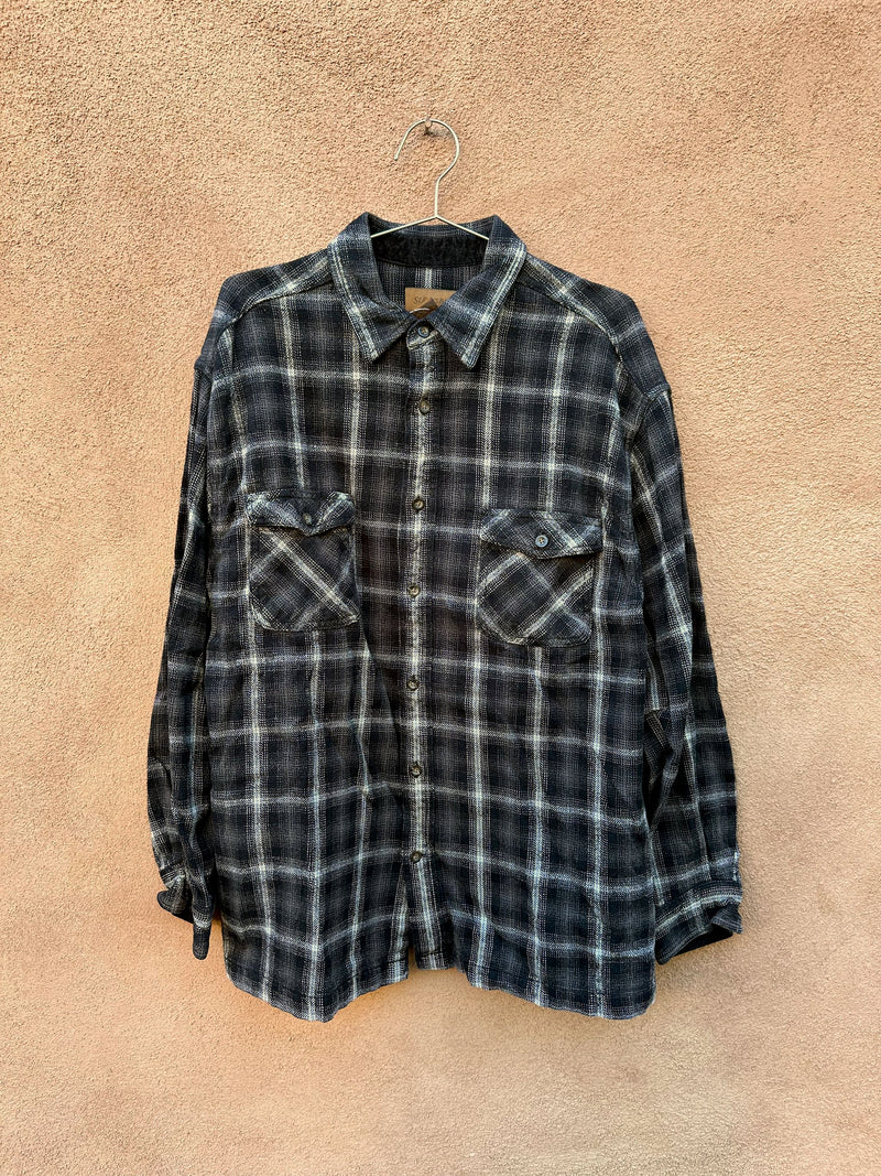 Black & White Plaid St. John's Bay Men's Flannel