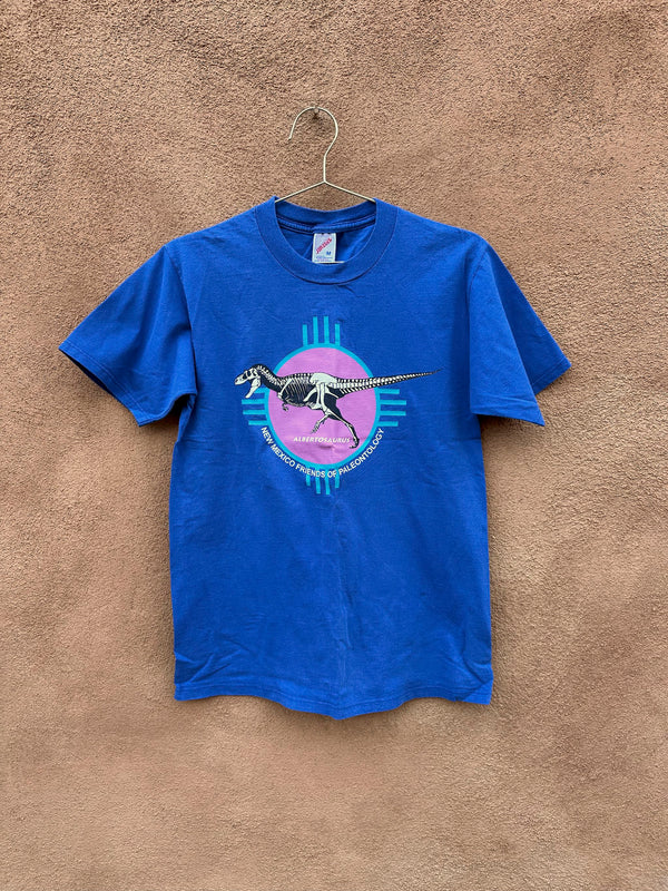 Blue Albertosaurus Zia T-shirt