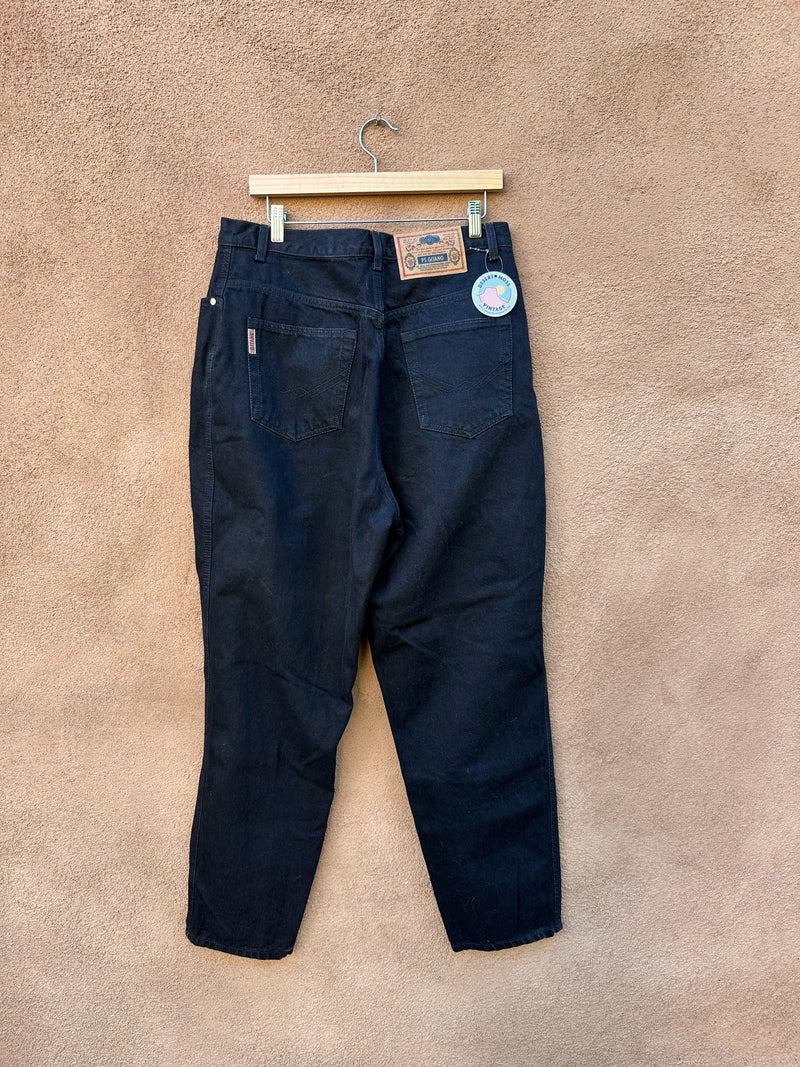 Black 80's Gitano Jeans 32/18W