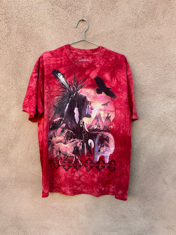 Horse & Wolf Spirit Tee by the Mountain