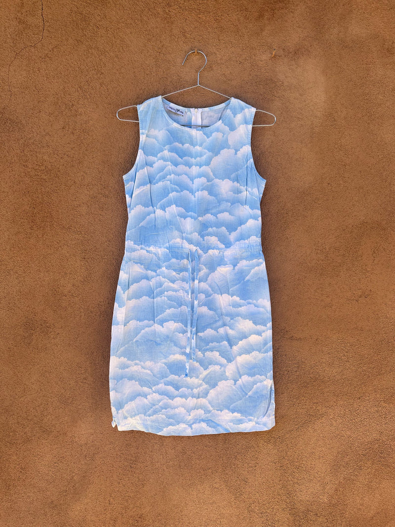 Cloudy Day 90's Tie Dress by Greed Girl