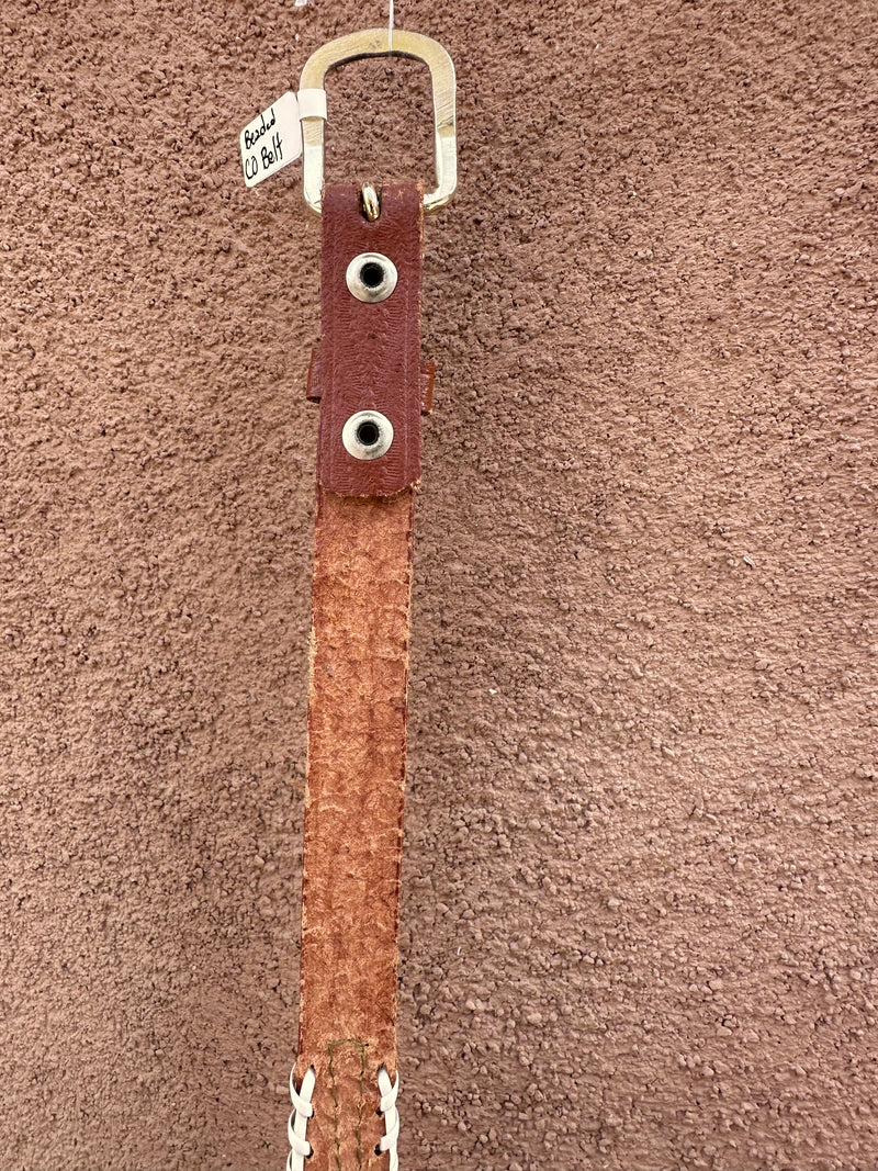 Beaded Colorado Belt