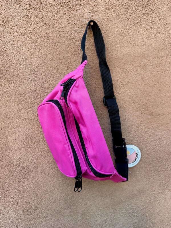 Hot Pink Fanny Pack - Nylon