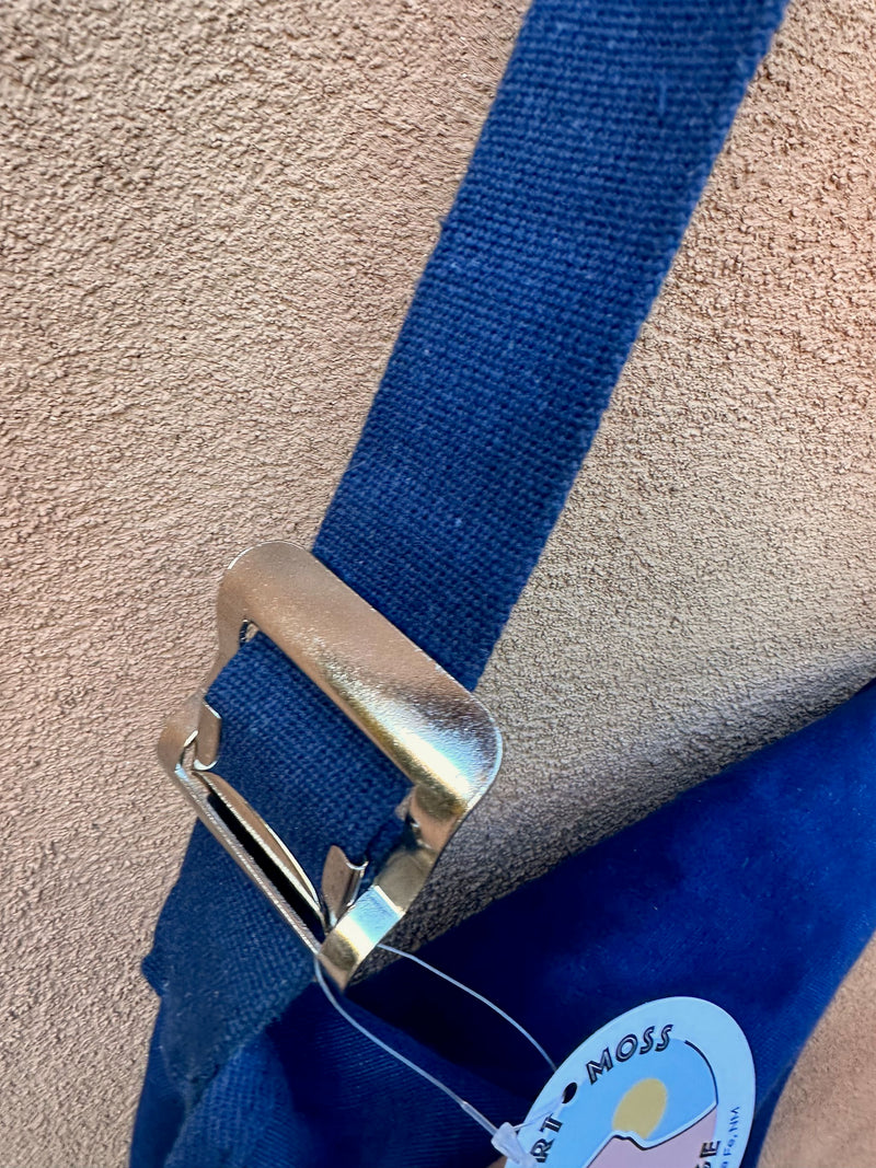 1970's Blue Canvas Bag with Colorado Patch