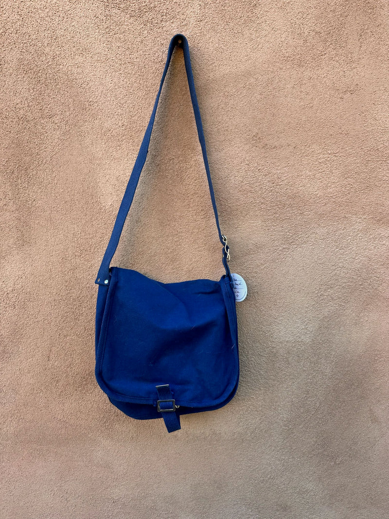 1970's Blue Canvas Bag with Colorado Patch