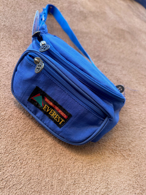 Blue Everest Nylon Fanny Pack