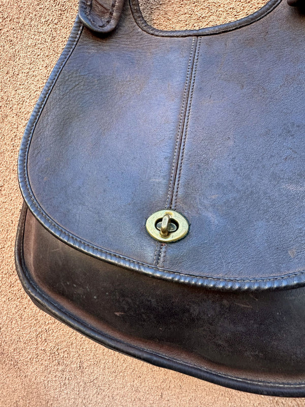 Coach Brown Leather Saddle Purse