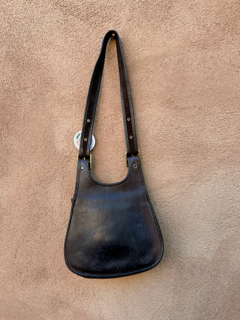 Coach Brown Leather Saddle Purse