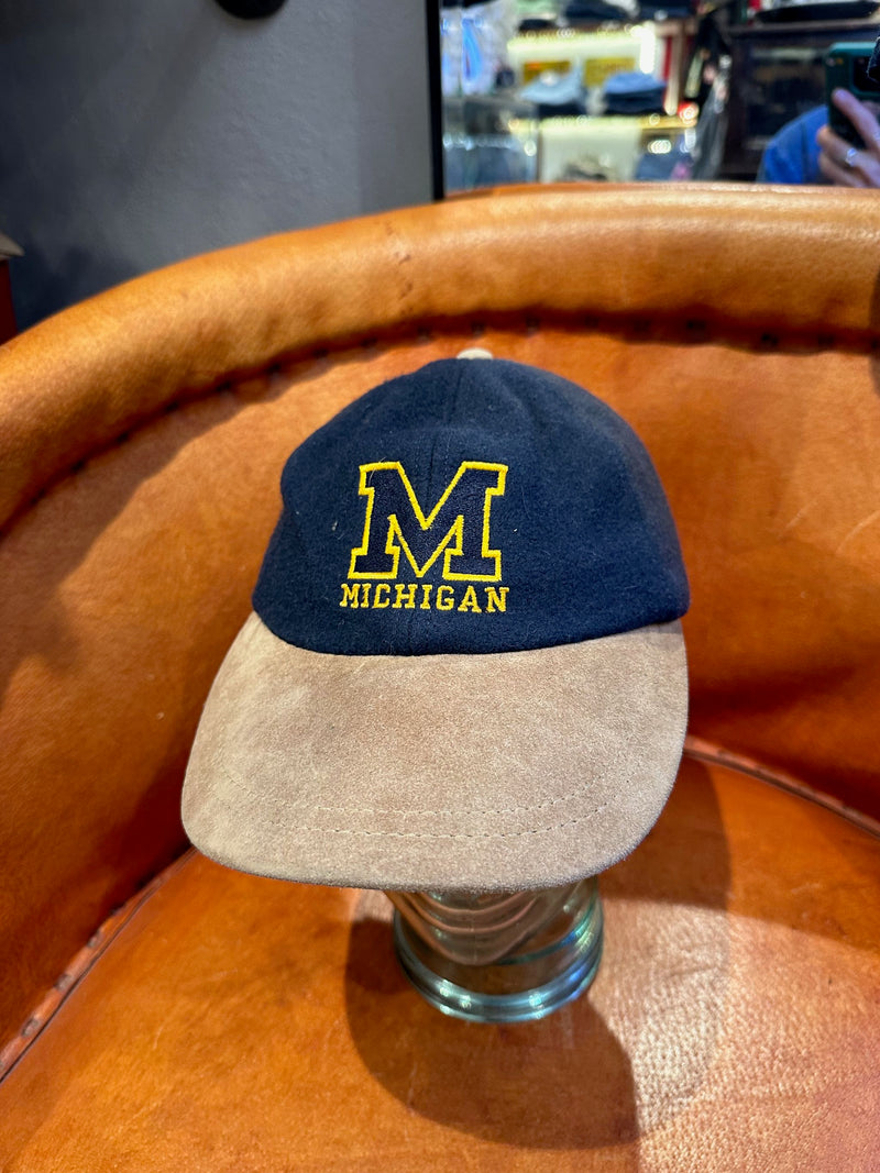 Wool & Leather University of Michigan Cap