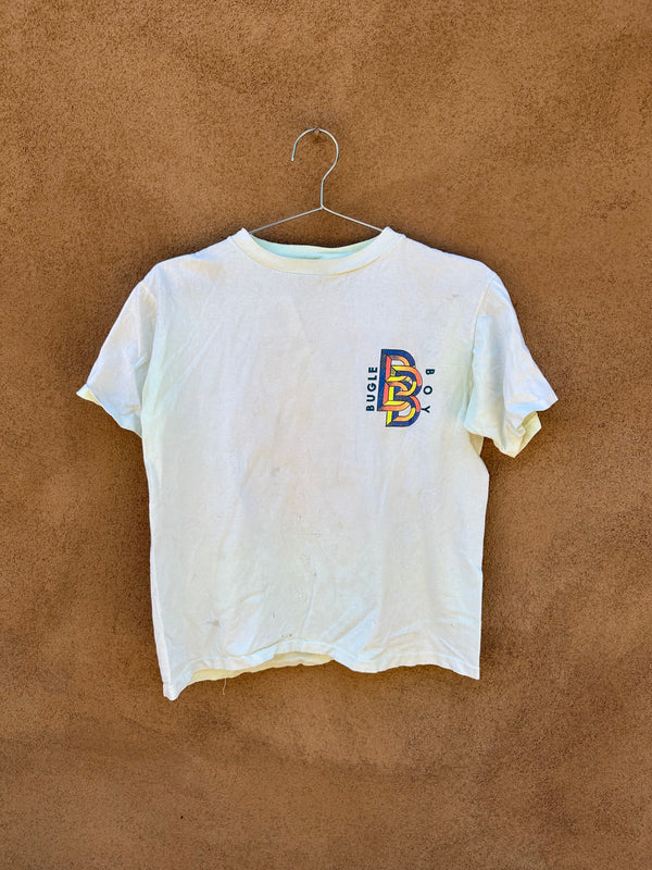 Bugle Boy T-shirt - Faded, Washed Out & Stained